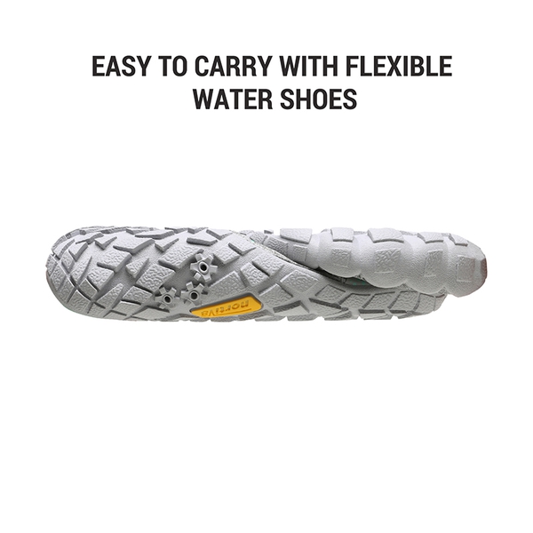 Kids Water Shoes - LIGHT GREY MINT GREEN - 3